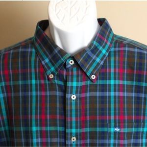Southern Tide long sleeve plaid shirt. Size XL